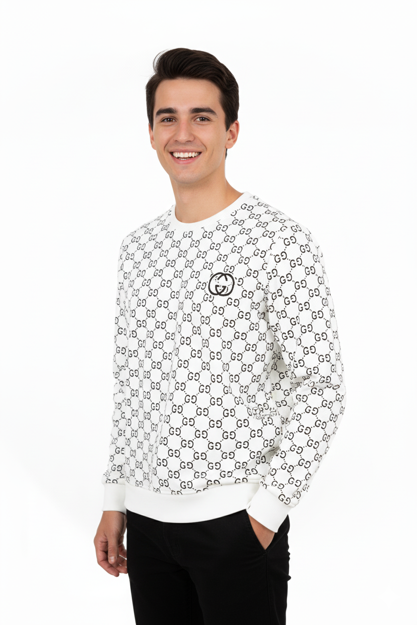 Oppland Erkek Sweatshirt Regular Fit Pamuklu Kumaş iki iplik OPES26GCCMOD15